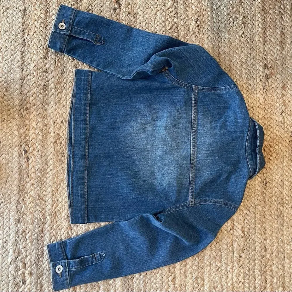 NWT Childrens Place Denim Jacket Size 7/8